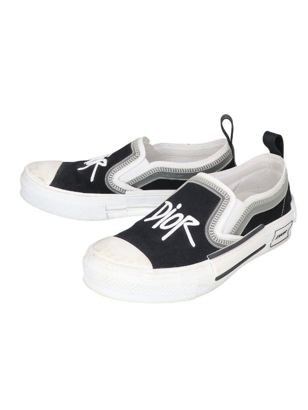 Dior Shawn Stussy B23 Logo Low Top Sneakers